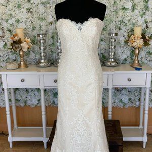 Brand New Maggie Sottero Beautiful Fit& Flare Gown